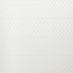 Decor White Coral 13" x 40" 3D Textured Wall Tile