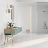 Ice White 24" x 48" Matte Porcelain Floor Tile