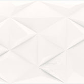 Decor White Jazz 13" x 40" 3D Texture Wall Tile