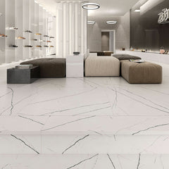 Markina Bianco 24" x 48" Marble Look Porcelain Tile