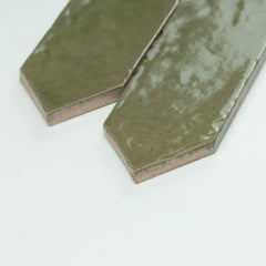 Morokko Zellige Bejmat Picket 2.5" x 8" Subway Glossy Wall Tile