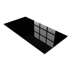 Nano Absolute Black 24" x 48" Matte & Polished Porcelain Floor Tile