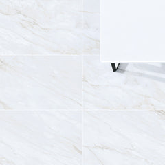 Nube 24" x 48" Statuario Satin Porcelain Tile