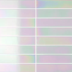 Prizm 2" x 8" Holographic Iridescent Porcelain Subway Tile