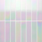 Prizm 2" x 8" Holographic Iridescent Porcelain Subway Tile