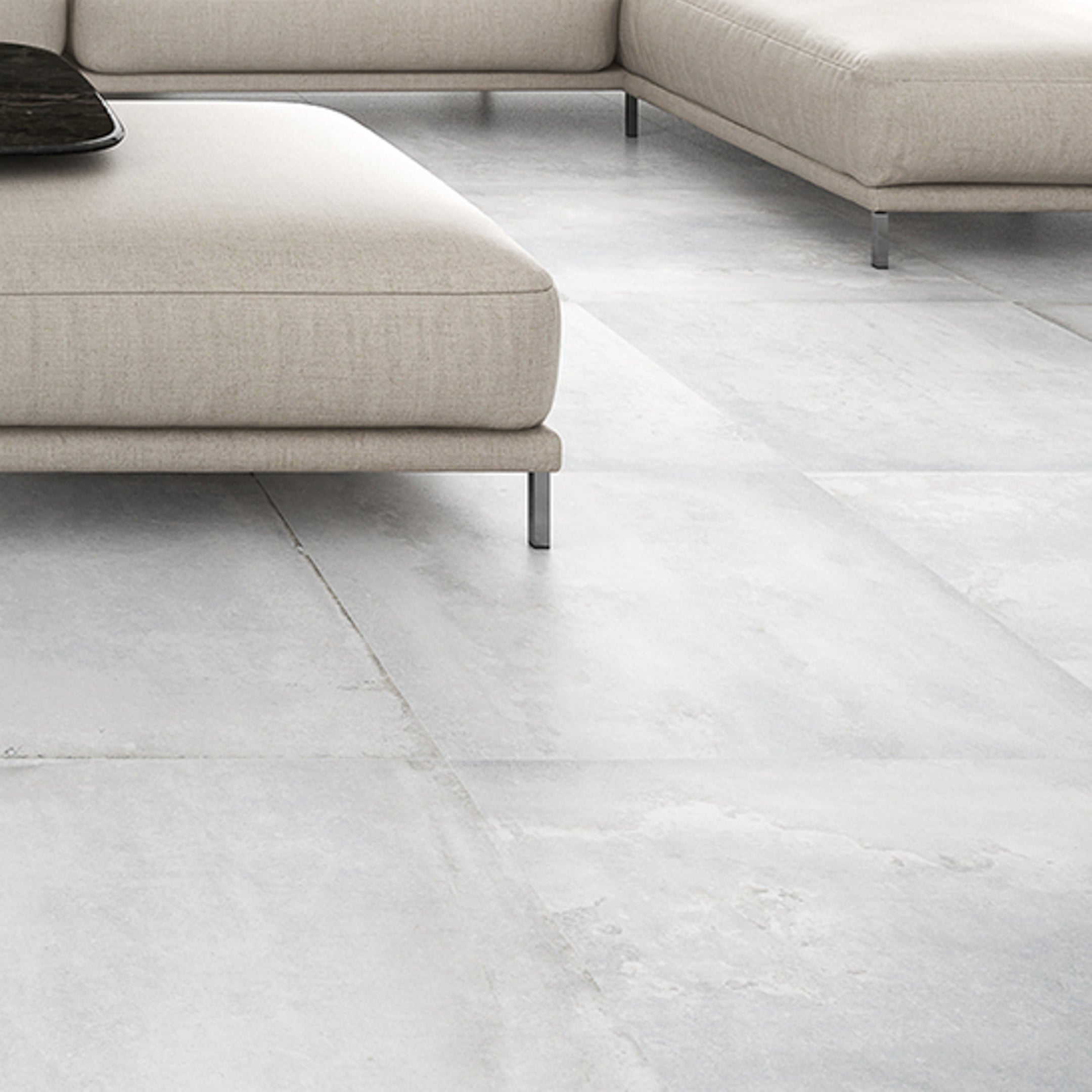 Rue De Paris 36" x 36" Concrete Look Spanish Porcelain Floor & Wall Tile Rue De Paris 36" x 36" Concrete Look Spanish Porcelain Floor & Wall Tile