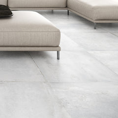 Rue De Paris 36" x 36" Concrete Look Spanish Porcelain Floor & Wall Tile