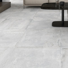 Rue De Paris 36" x 36" Concrete Look Spanish Porcelain Floor & Wall Tile