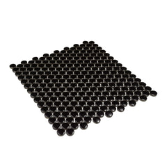 Shades Nox Black Penny Round Mosaic