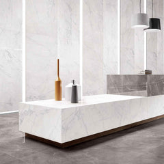 Ellum Stone Porcelain Calacatta Marble Look Wall & Floor Tile