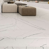 Markina Bianco 24" x 48" Marble Look Porcelain Tile
