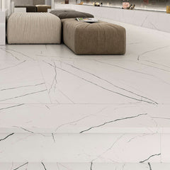 Markina Bianco 24" x 48" Marble Look Porcelain Tile