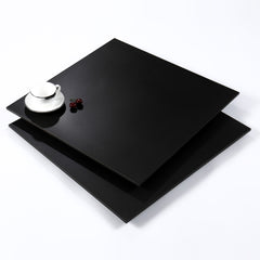 Nano Absolute Black 12" x 12" Porcelain Floor Tile