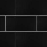 Nano Absolute Black 12" x 24" Porcelain Floor Tile
