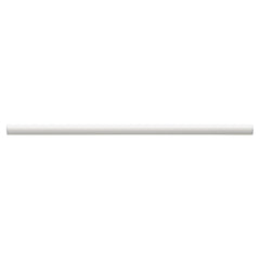Shades 5/8" x 12" White Jolly Pencil Subway Tile Trim