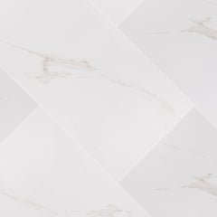 Spectrum Marble 12" x 24" Calacatta Porcelain Floor & Wall Tile