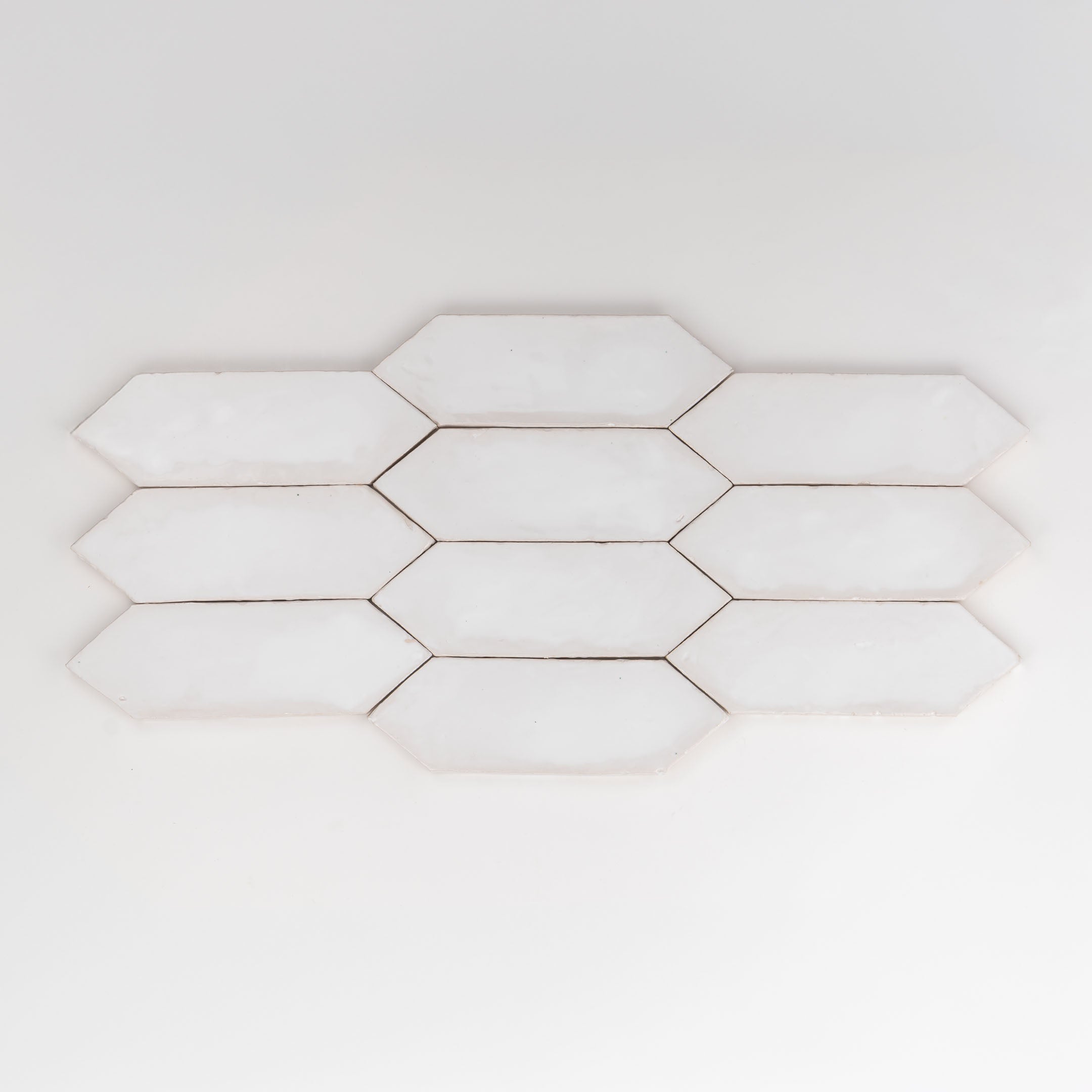 Morokko Zellige Bejmat Picket 2.5" x 8" Subway Glossy Wall Tile