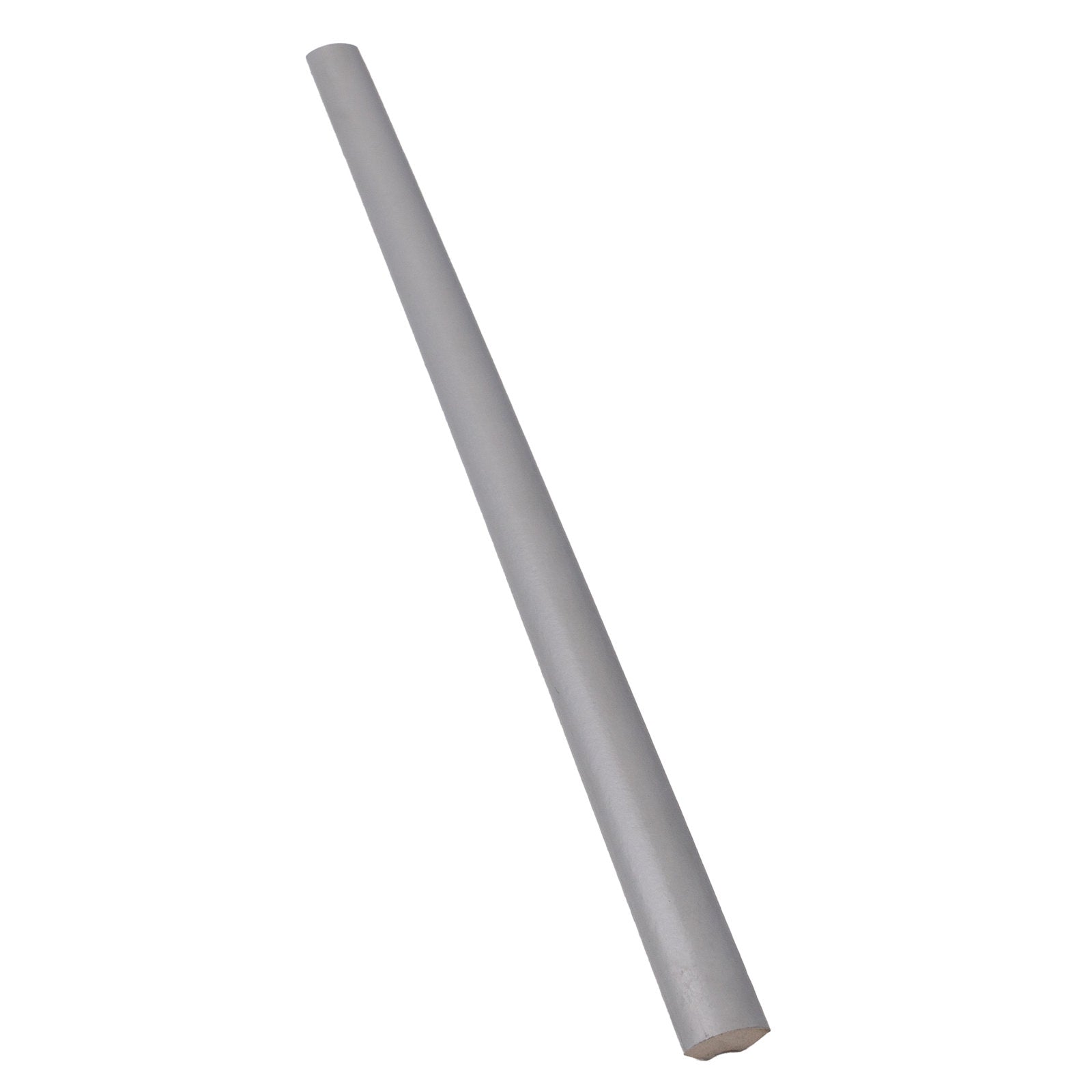 Shades 5/8" x 12" White Jolly Pencil Subway Tile Trim