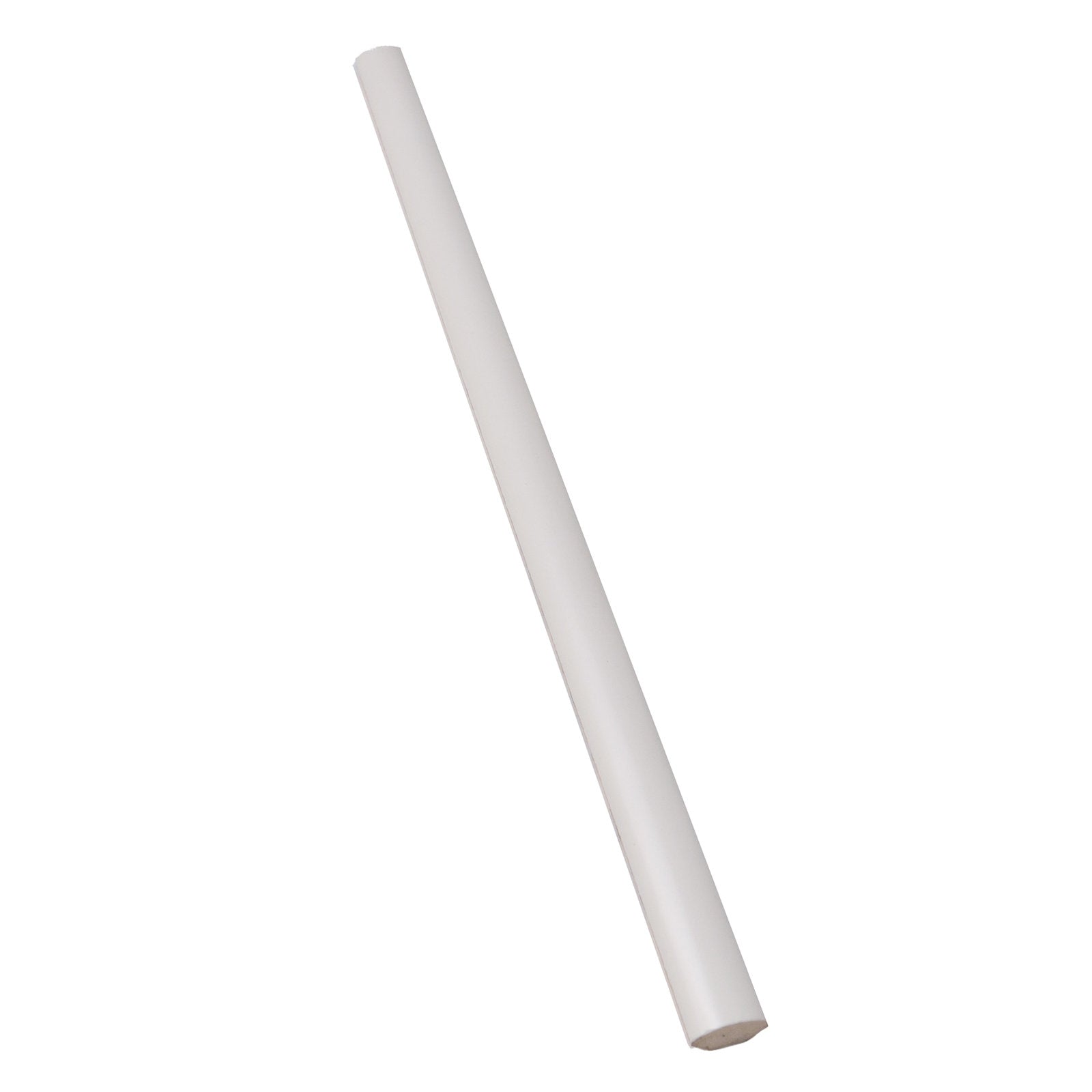 Shades 5/8" x 12" White Jolly Pencil Subway Tile Trim