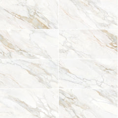 Mikano Calacatta Gold Polished Porcelain Tile