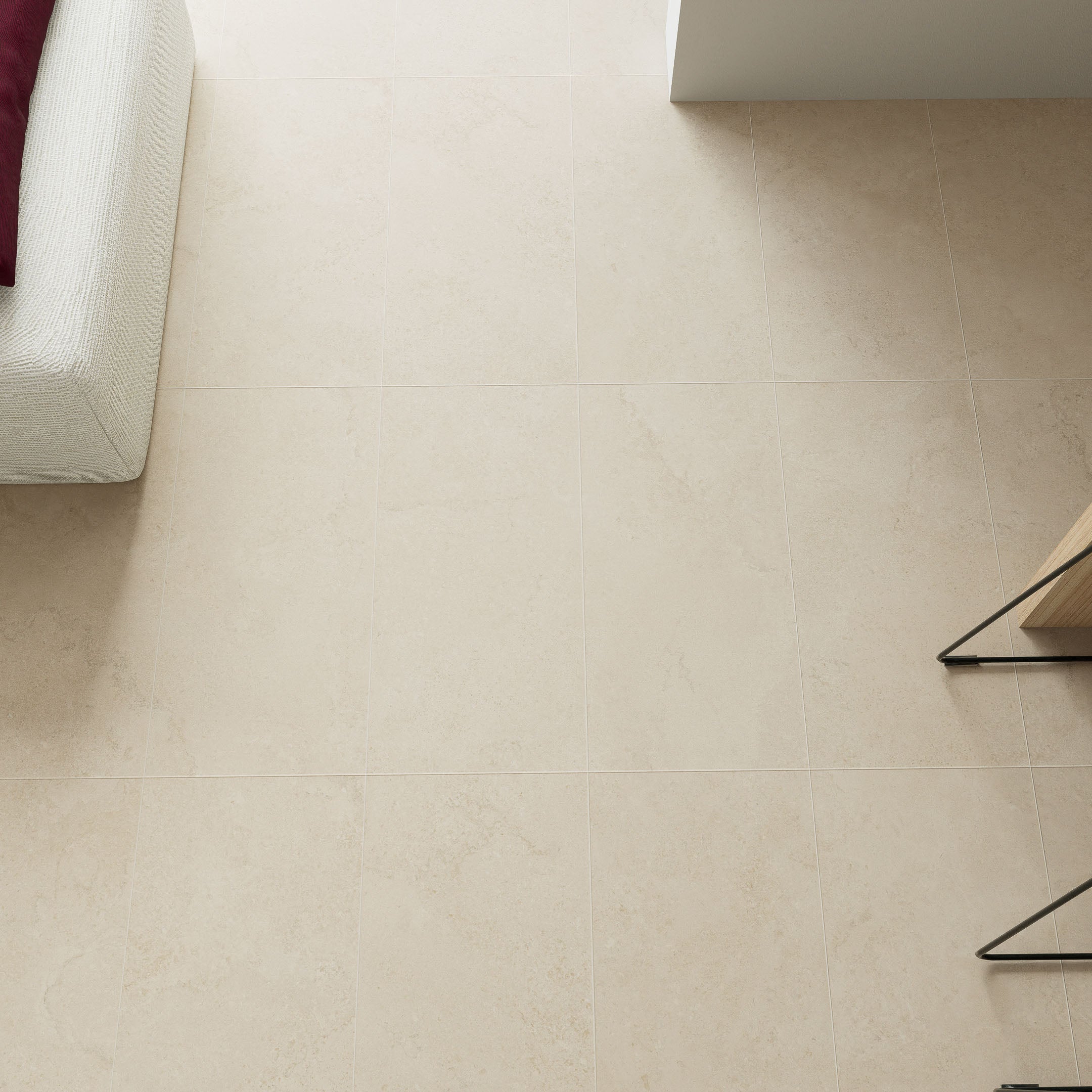 Nebula 12" x 24" Concrete Look Matte Porcelain Tile