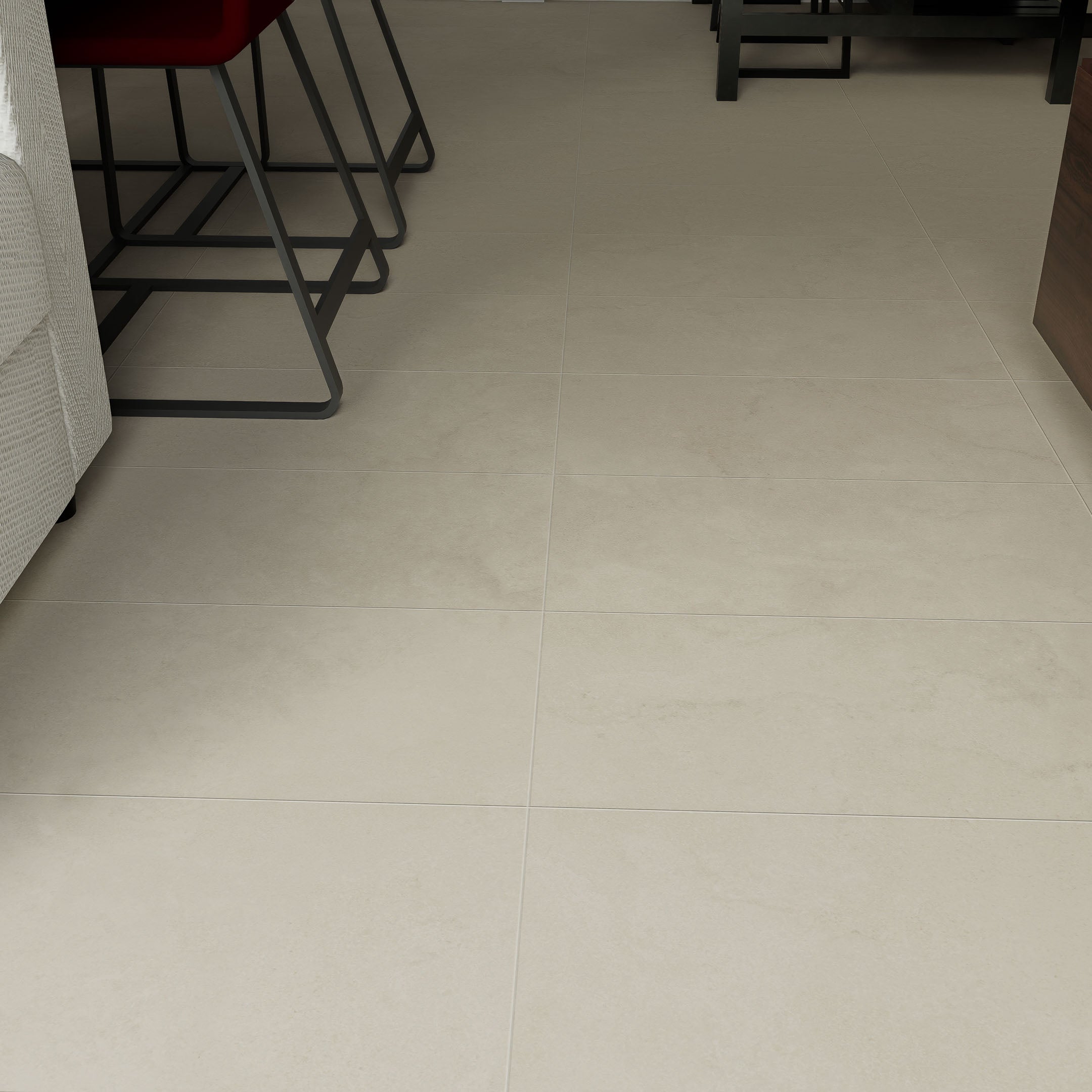 Nebula 12" x 24" Concrete Look Matte Porcelain Tile