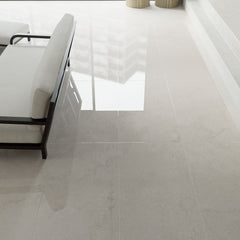 Nebula 24" x 48" Concrete Look Polished Porcelain Tile
