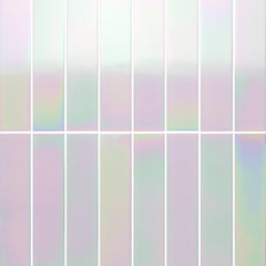 Prizm 2" x 8" Holographic Iridescent Porcelain Subway Tile