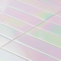 Prizm 2" x 8" Holographic Iridescent Porcelain Subway Tile