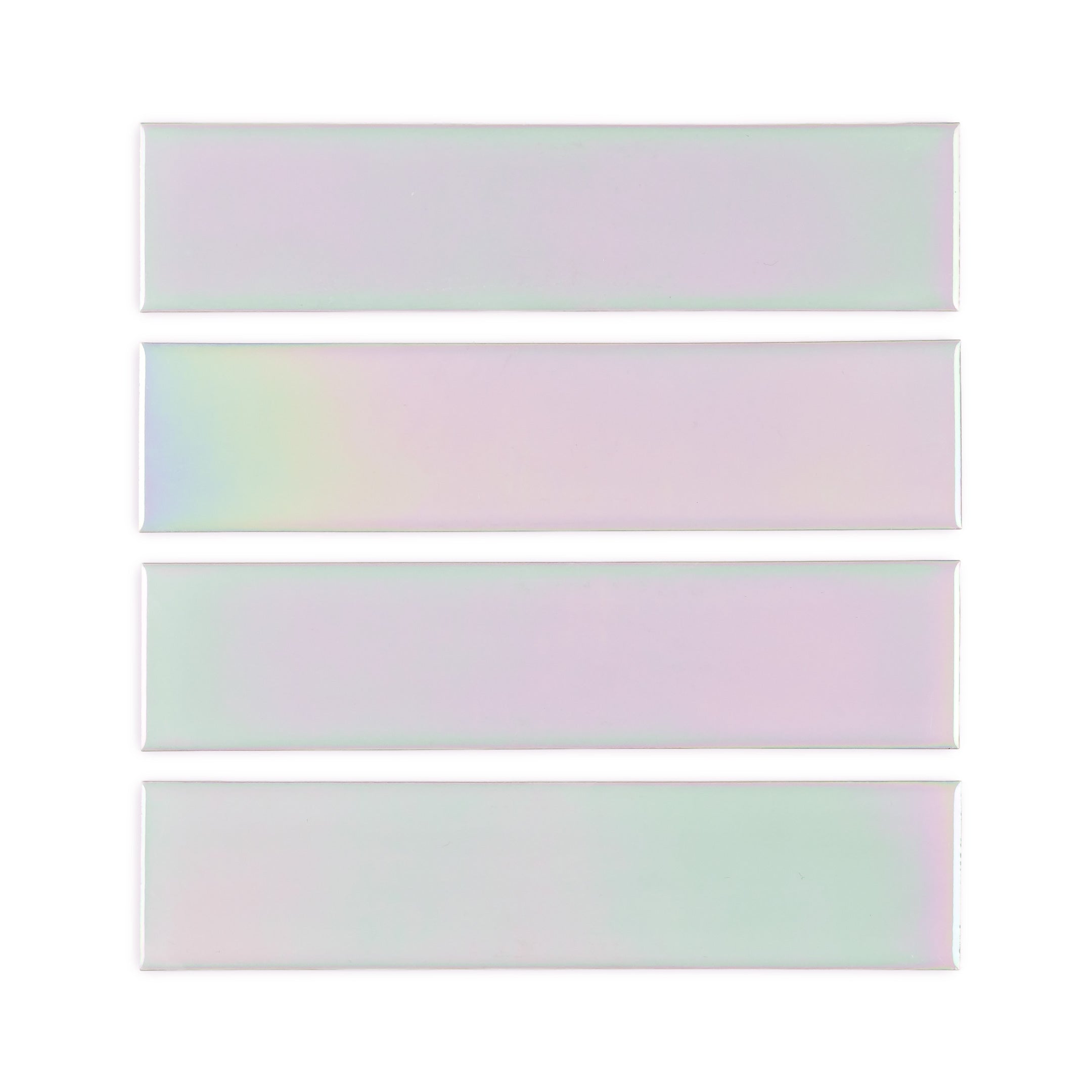 Prizm 2" x 8" Holographic Iridescent Porcelain Subway Tile