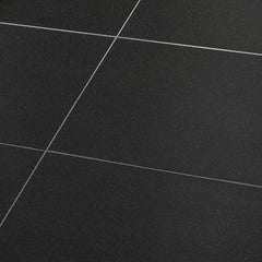 Nano Absolute Black 12" x 12" Porcelain Floor Tile