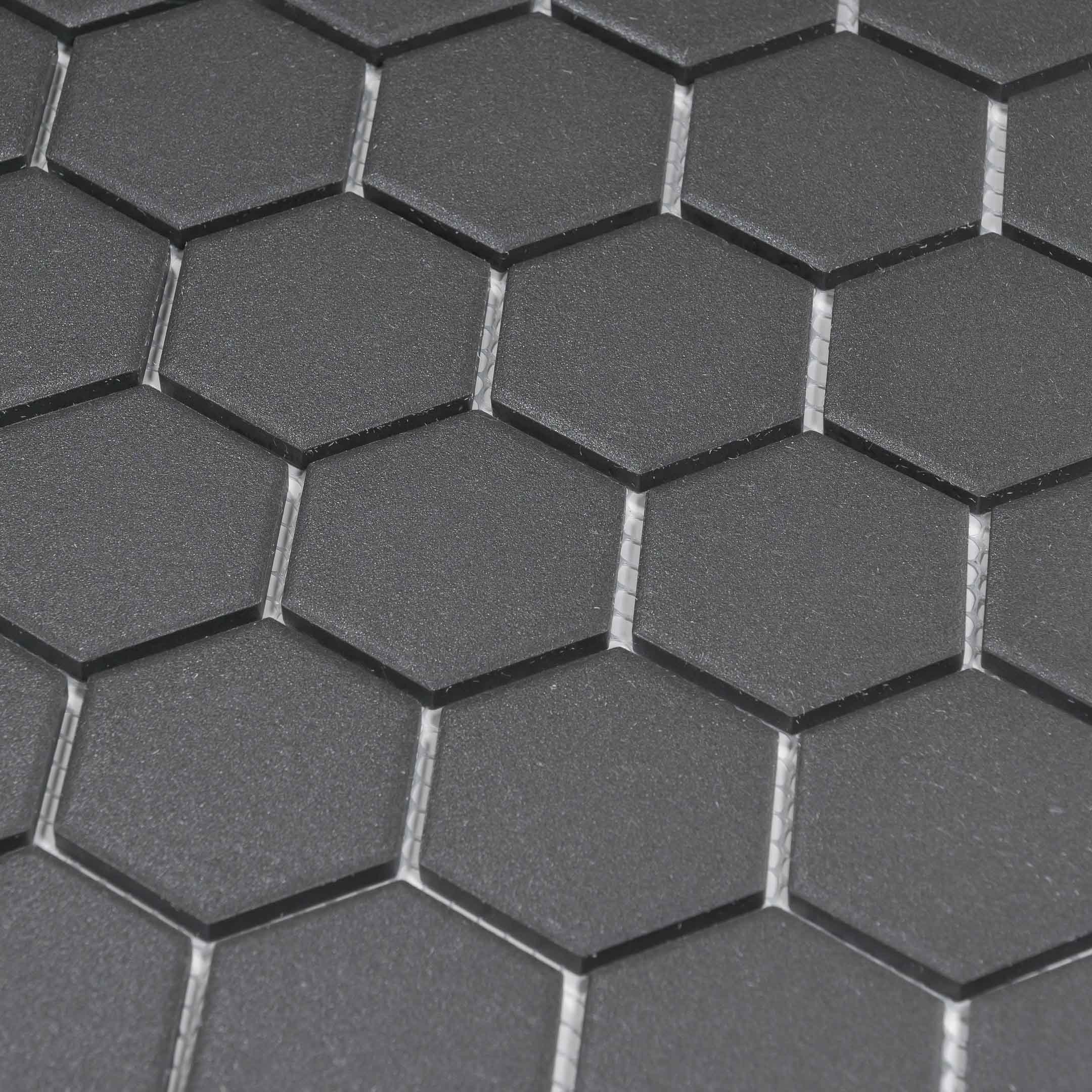 Sage 2" x 2" Hexagon Porcelain Mosaic Tile