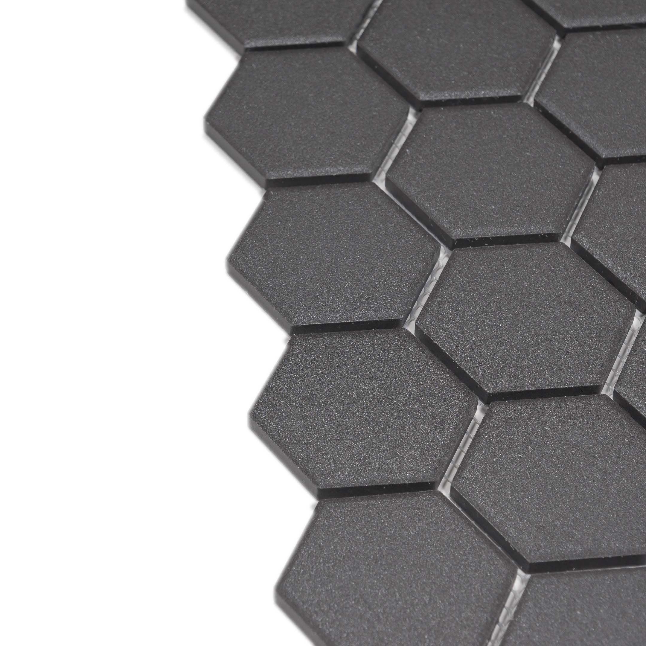 Sage 2" x 2" Hexagon Porcelain Mosaic Tile