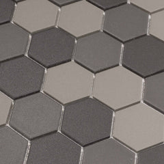 Sage 2" x 2" Hexagon Porcelain Mosaic Tile