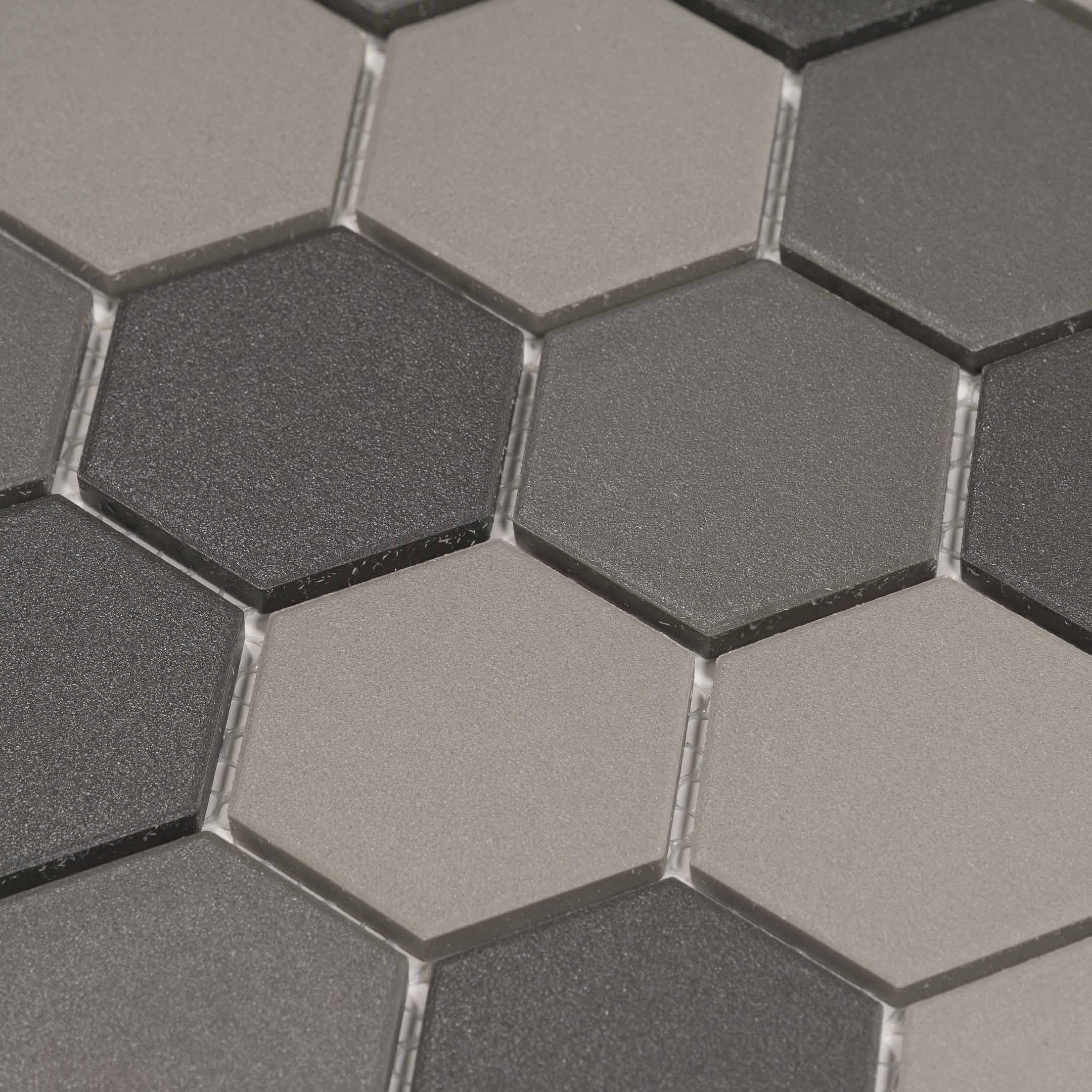 Sage 2" x 2" Hexagon Porcelain Mosaic Tile