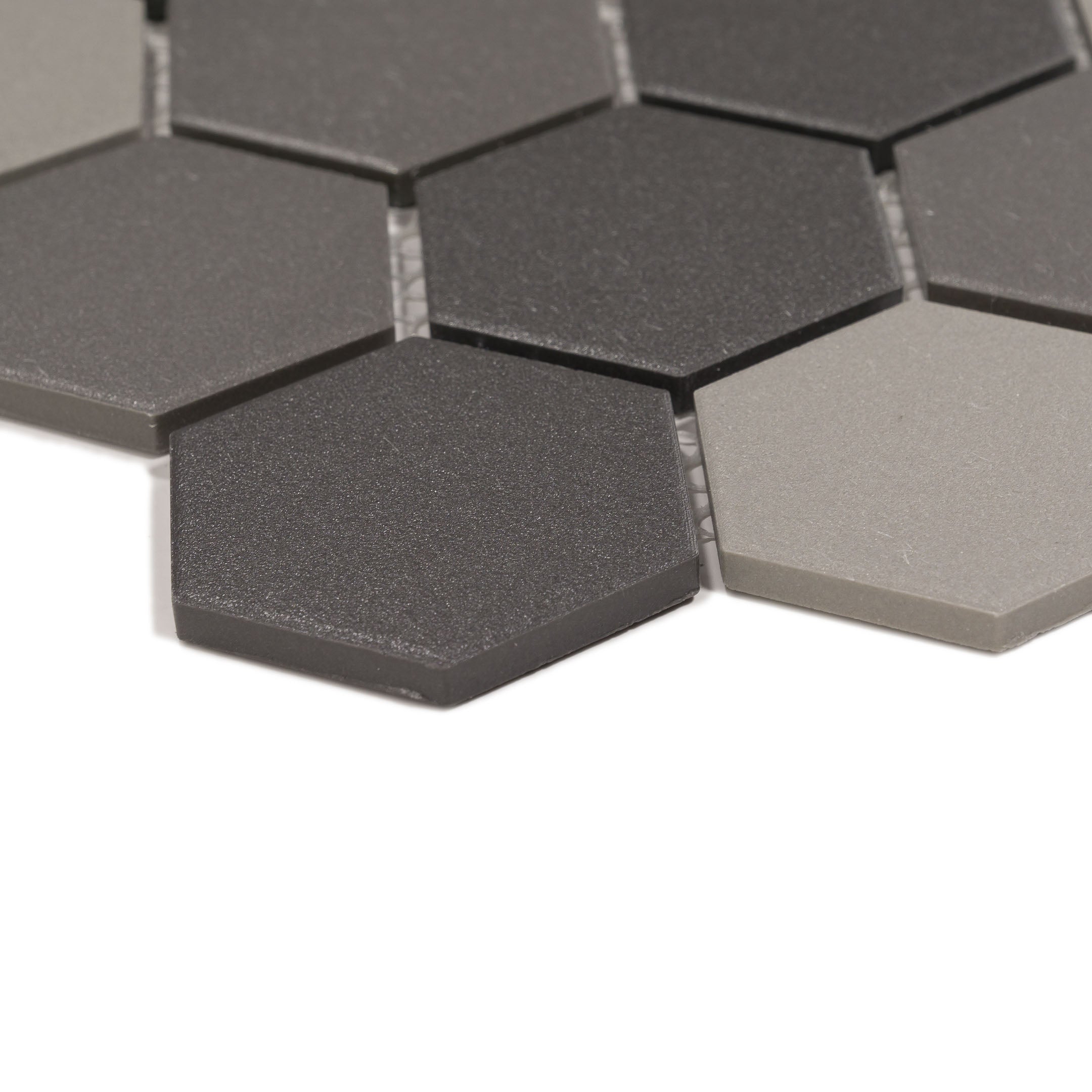 Sage 2" x 2" Hexagon Porcelain Mosaic Tile