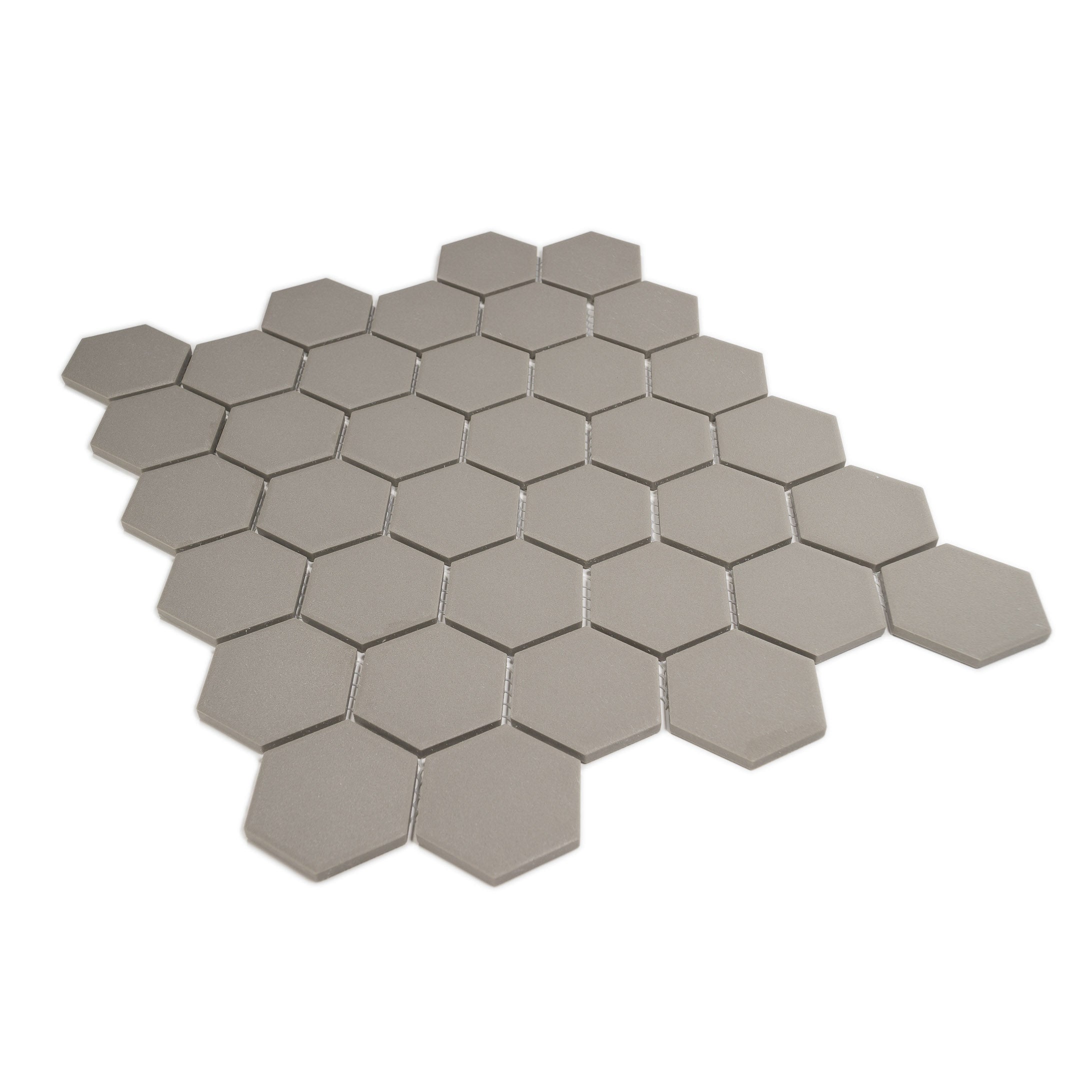 Sage 2" x 2" Hexagon Porcelain Mosaic Tile